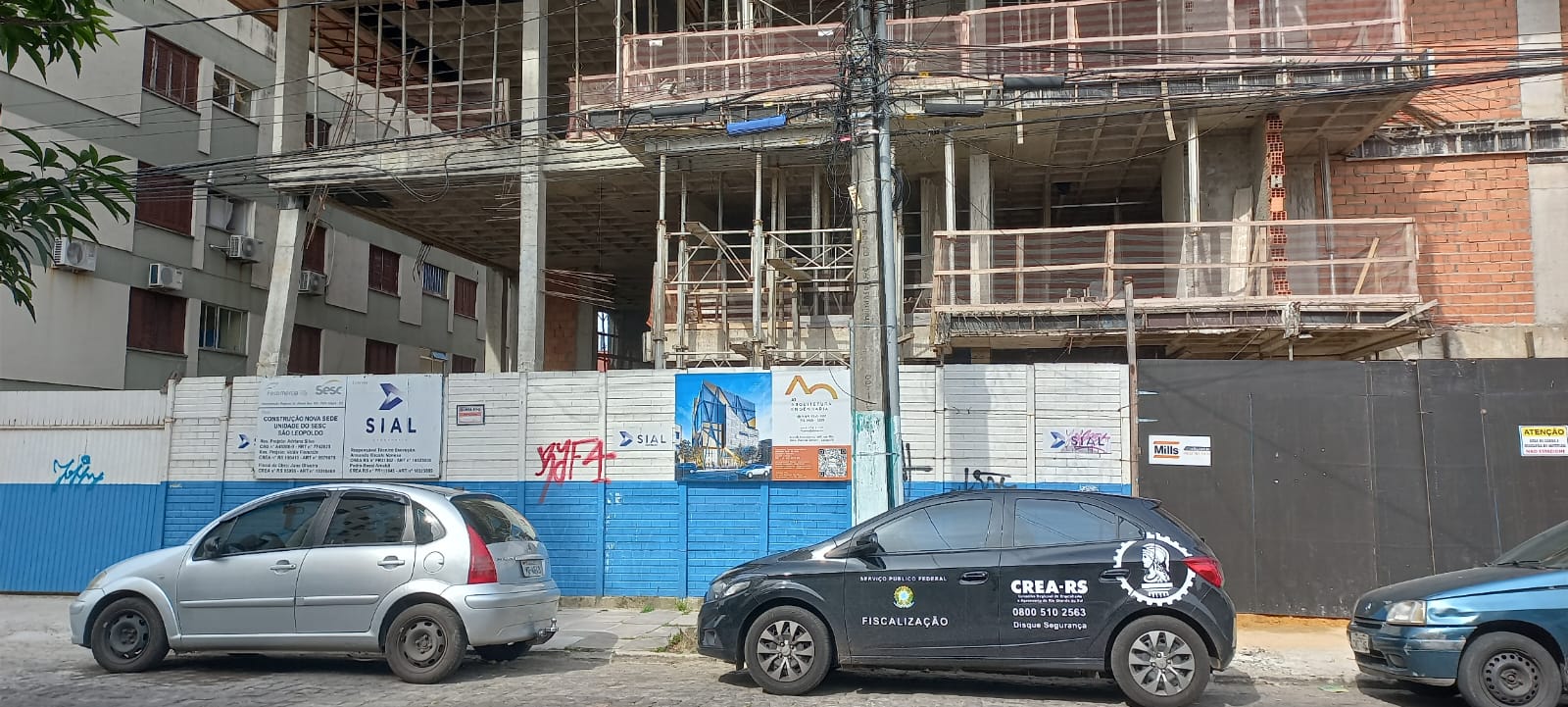 Obras civis fiscalizadas